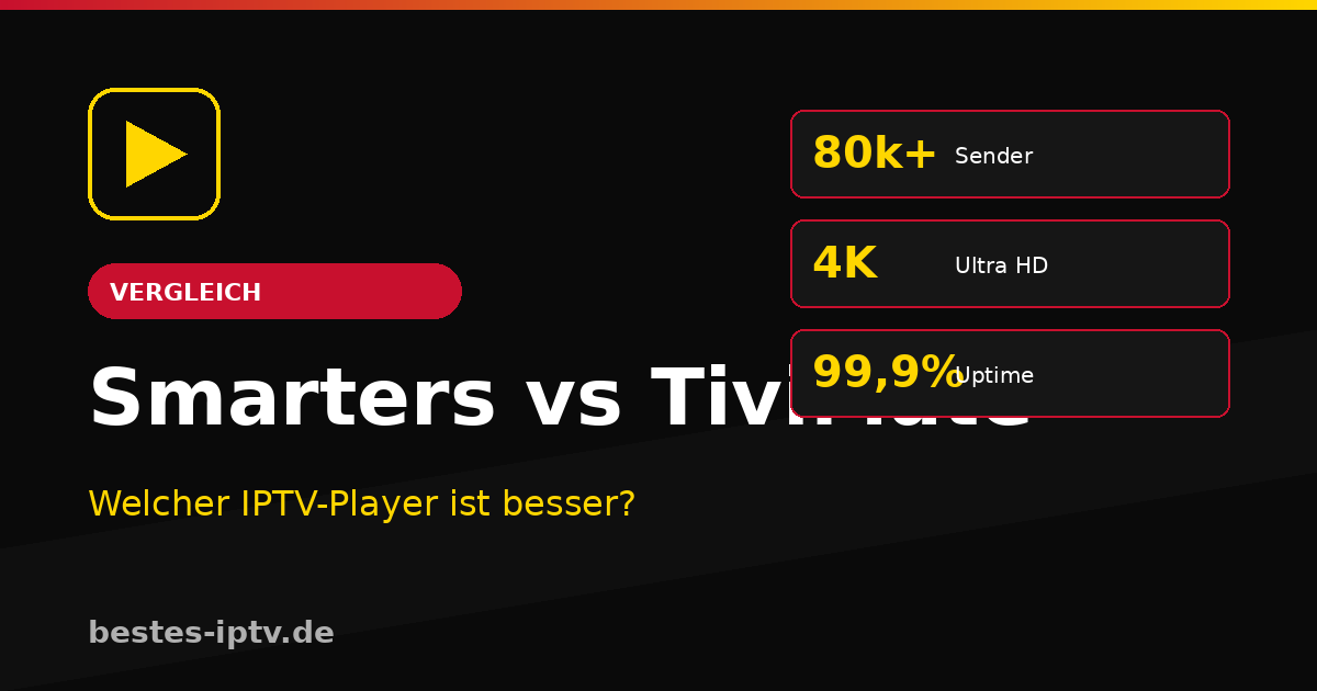 IPTV Smarters Pro vs TiviMate — Direktvergleich der beiden beliebtesten IPTV-Player 2026